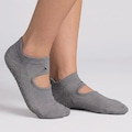 Meia Lupo Performance Sapatilha Pilates Feminina CINZA