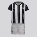 Kit Do Atlético Mineiro Baby com Bordado FutFanatics Infantil BRANCO
