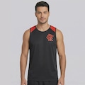 Camiseta Regata Flamengo Gávea FutFanatics Masculina PRETO
