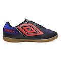 Chuteira Futsal Infantil Umbro Fast II Jr PRETO/AZUL
