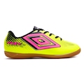 Chuteira Futsal Infantil Umbro Fast II Jr AMARELO/ROSA