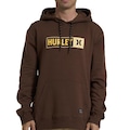 Moletom Masculino Hurley Canguru Track WT26 MARROM