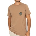 Camiseta Billabong Solar Flare WT26 Masculina MARROM