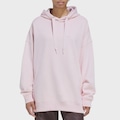 Moletom Feminino adidas Canguru Oversized Linear Sanpin ROSA