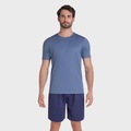 Camiseta Olympikus Essential Manga Curta Masculina AZUL