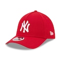 Boné New Era 39THIRTY M-Crown A-Frame New York Yankees MLB Aba Curva VERMELHO