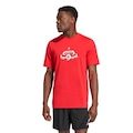 CAMISETA Adidas FOR THE LONG RUN Masculina VERMELHO