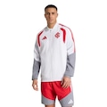 Jaqueta do Internacional Apresentação 26/27 Adidas Masculina BRANCO/VERMELHO