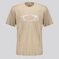 Camiseta Masculina Ellipse Dusty SS Oakley BEGE
