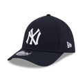 Boné Unissex New Era 39THIRTY M-Crown New York Yankees MLB Aba Curva AZUL
