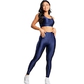 Conjunto Fitness Top e Calça New Zig 3D Vekyo AZUL ESCURO