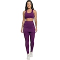 Calça Legging com Saia Vekyo ROXO
