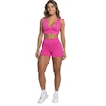 Conjunto Top Com Bojo e Short Suplex Vekyo Feminino ROSA