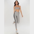Calça Legging Body for sure Stone - Feminina CROMADO