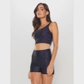Bermuda Body for sure Texture - Feminina MARINHO/CINZA/AMAREL