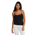 Top adidas Canelado Seasonal Essentials Feminino PRETO