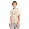 Camiseta adidas Seasonal Essentials Infantil BEGE