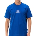Camiseta Oakley Bark New WT26 Masculina AZUL