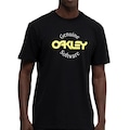 Camiseta Oakley B1B Software Logo SS WT26 Masculina PRETO
