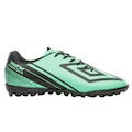 Chuteira Society Umbro Kick - Masculino VERDE/PRETO