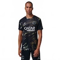 Camisa Paris Saint-Germain Nike V 26/27 Torcedor Pro Masculina PRETO/BRANCO