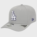Boné Unissex New Era 9Seventy Los Angeles Dodgers Grey Aba Curva CINZA