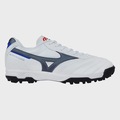 Chuteira Society Adulto Mizuno Morelia Classic AS BRANCO/CINZA