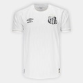 Camisa do Santos 26/27 Umbro Torcedor - Masculina BRANCO