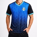 Camiseta do Grêmio Betel Pré Match - Masculina PRETO/AZUL