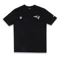 Camiseta New Era Regular New England Patriots NFL - Masculina PRETO