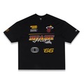 Camiseta New Era Oversize Miami Heat NBA - Masculina PRETO