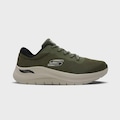 Tênis Masculino Skechers Arch Fit 2.0 VERDE ESCURO
