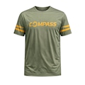 Camiseta Esportiva Compass Dry - Masculina VERDE