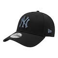 Boné Unissex New Era 940 Color Era New York Yankees Aba Curva PRETO