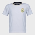 Camiseta do Real Madrid Hala Braziline - Infantil BRANCO