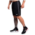 Bermuda Mizuno Root Mesh 2 Masculina PRETO/CINZA