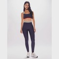 Calça Legging Bodyforsure 360 Match - Feminina MARINHO/CINZA/AMAREL