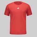 Camiseta Masculina TR B 3 Stripes adidas VERMELHO