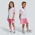 Conjunto Infantil 3 Stripes T-SET 160 adidas BRANCO