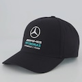 Boné Aba Curva Mercedes Amg Petronas Dna adidas PRETO