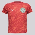 Camisa do Palmeiras Goleiro I 2026 Puma Infantil VERMELHO
