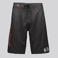 Bermuda Masculina NBA Chicago Bulls Classic FutFanatics PRETO