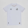 Camisa do Santos I 2026 Umbro Infantil BRANCO