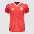 Camisa Internacional I 2026 FutFanatics adidas VERMELHO