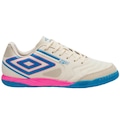 Chuteira de Futsal Umbro Pro 5 Bump Club BRANCO/AZUL