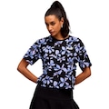 Cropped Puma Nature 2.0 Feminino PRETO/AZUL