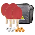 Kit de Raquetes Family Set - Maleta com 4 Raquetes e 10 Bolas Joola NAO SE APLICA