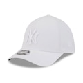 Boné Unissex New Era 39THIRTY M-Crown A-Frame New York Yankees MLB Aba Curva BRANCO