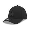 Boné Unissex New Era 39THIRTY M-Crown A-Frame Los Angeles Dodgers MLB Aba Curva PRETO