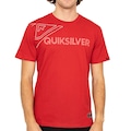 Camiseta Quiksilver Emb Side Omni - Masculina VERMELHO